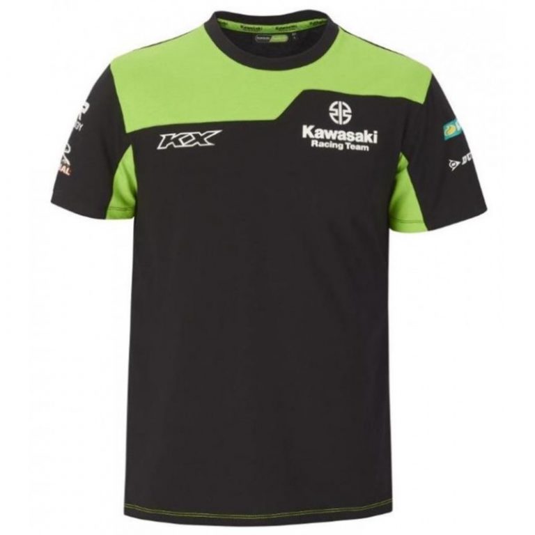 Sweat-shirt Zippé Kawasaki MXGP Pour Homme Taille L - Noir, Logo Racing Team