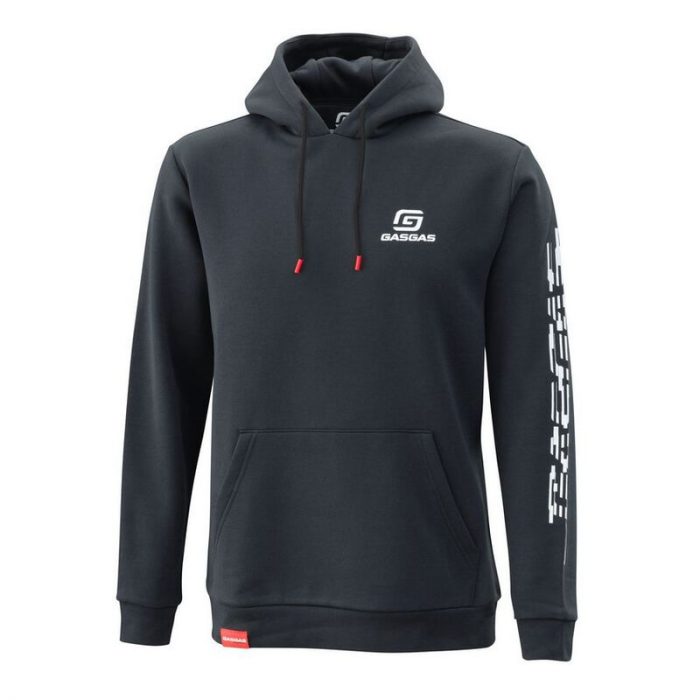 GASGAS SWEAT HOODIES CAPUCHE FAST NOIR