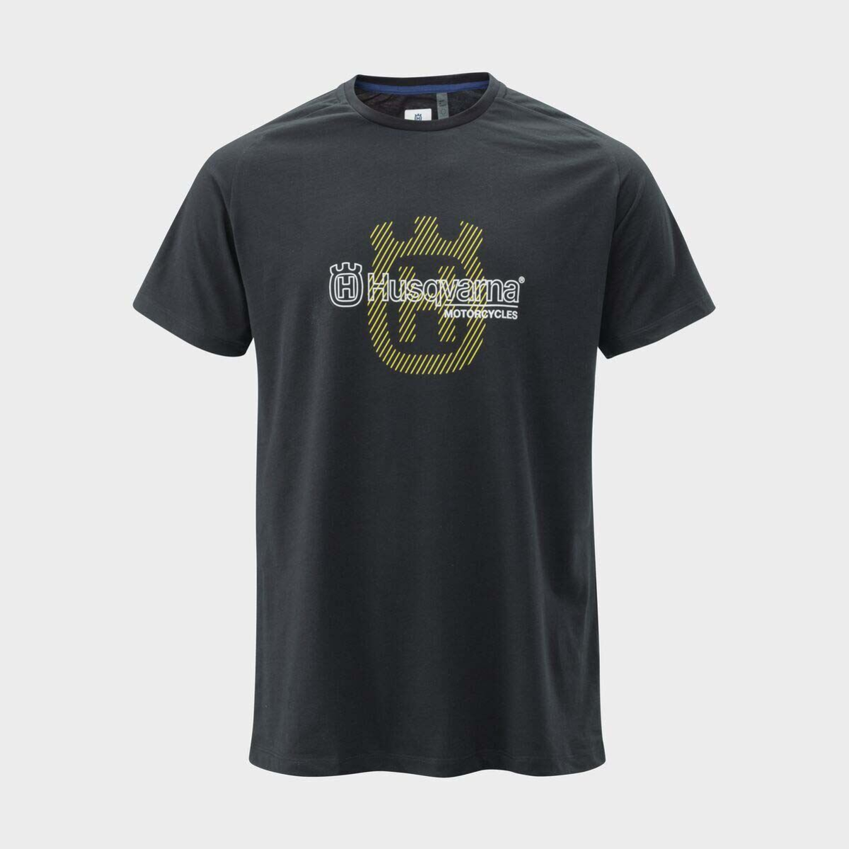 Husqvarna T-Shirt Uomo Manica Corta – Verde, 100% Cotone, Collezione Xplorer