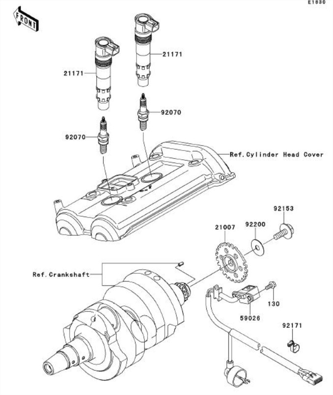 211710028 BOBINE D ALLUMAGE