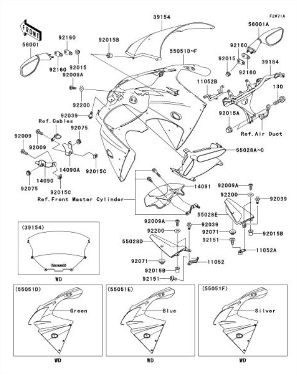 5502813877F ENTREE AIR FORCE VERT